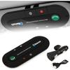 Car Bluetooth Hands-Free Kit with Volume Control and Listen To Music, Hands-Free Kit with Battery Up To 16 Hours Compatible with IPhone, Samsun