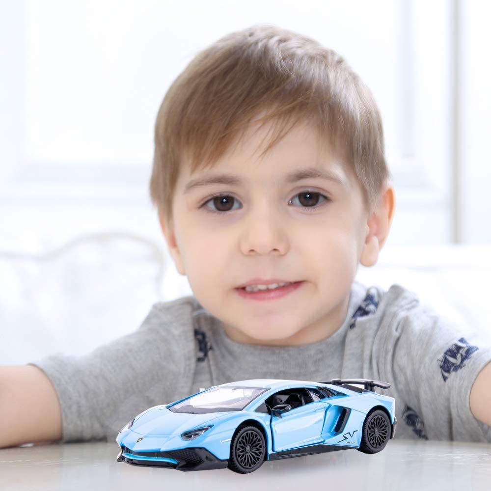 1/36 масштаб Lambo Aventador LP700-4, литая под давлением модель автомобиля, игрушка, цинковый сплав, автомобиль с откатным механизмом для детей и взрослых, подарочная коллекция