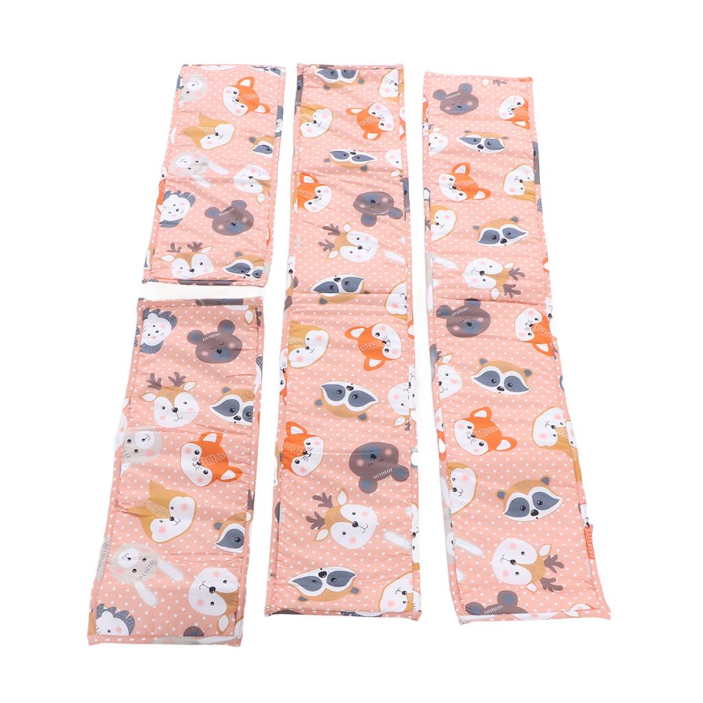 4 шт. ограждение для детской кроватки, мягкое, усиленное, для предотвращения столкновений, тип 4