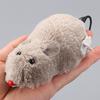 Симуляция щенка Мыши Товары для питомцев Заводная плюшевая мышь Писк Шум Игрушки для кошек Искусственная мышь