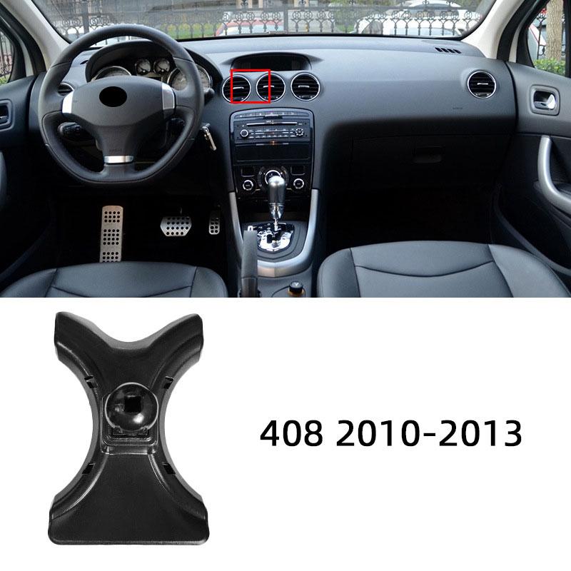 For Peugeot 408 3008 4008 5008 308 508 Special Mobile Phone Holder Bracket Base Dedicated Phone Stand Mount Air outlet Accessory
