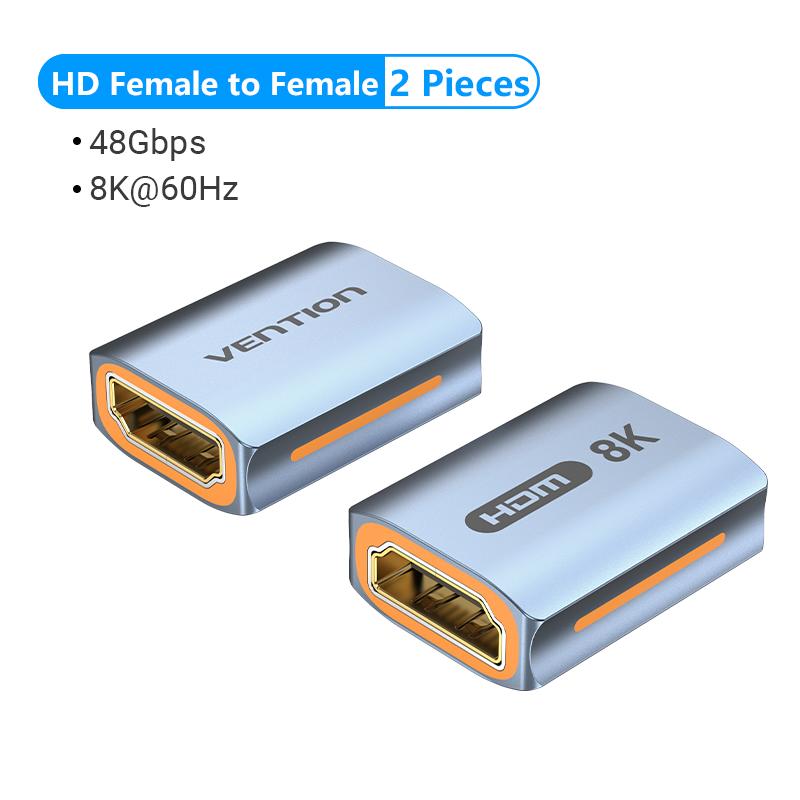 Vention 8K HDMI удлинитель HDMI разъем «мама-мама» 8K60 Гц HDMI 2.1 адаптер-удлинитель для PS4 HDTV Roku TV Stick PC