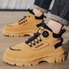 Autumn and Winter Men's Shoes New High-top Tooling Shoes Men's Retro Short Boots Thick-soled Non-slip Martin Boots Men's