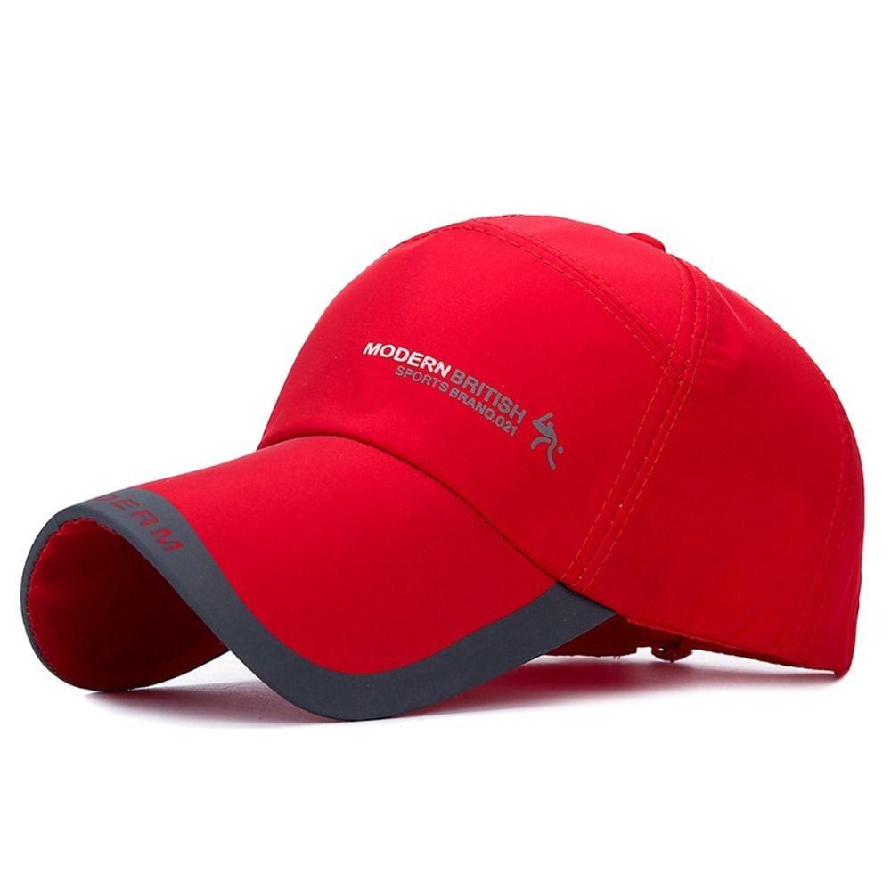 Хлопковые солнцезащитные шляпы Регулируемая спортивная кепка Дышащая бейсболка Женская