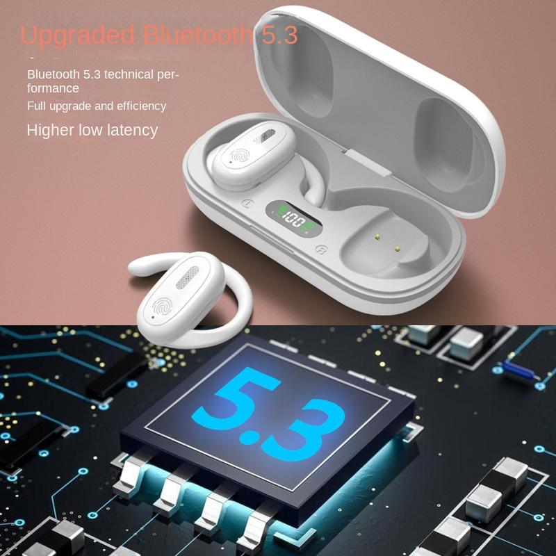 The New Wireless Bluetooth Headset TWS Does Not Enter The Ear Super Long Battery Bone Conduction Headset