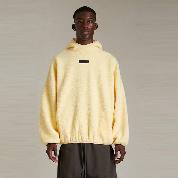 Fear of God Essentials SS24 Худи-пуловер Мужские Худи Садово-желтый 202SP244261F