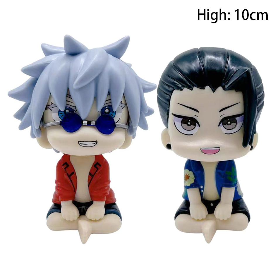 Аниме Магическая битва Фигурка Сугуру Гето смотреть вверх Фигурка действия Сатору Годжо Q издание Статуэтка для коллекции Модель Подарки для мальчиков