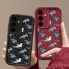 Чехол с рисунком китовой акулы для Samsung Galaxy S25 Edge S24 S25 S23 S22 Ultra S24 FE A56 A55 A54 A36 A26 A15 A16 5G TPU чехол для телефона