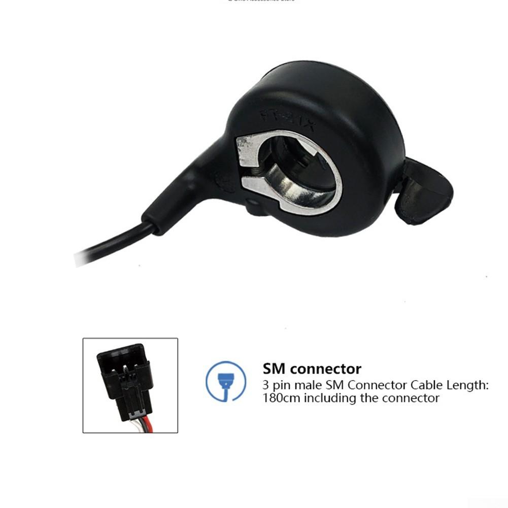 Электровелосипед Wuxing FT-21X с дроссельной заслонкой для большого пальца Дроссельная заслонка для электровелосипеда Pedelec правая