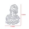 Girl Back Design Style Metal Cutting Die Stencil for DIY Scrapbooking Album Photo Embossing Paper Card Craft Decor