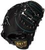 ZETT Boys Softball First Mitt Zero One Stage First Baseman Black Right Throw BJFB71513S (1900)