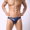 Европейские и американские мужские шелковистые сексуальные брифы со свободной резинкой