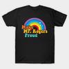Мужская черная футболка с принтом Make Mr. Хлопковая футболка с принтом Rogers Proud Rainbow, бумага для термопереноса без вырезания