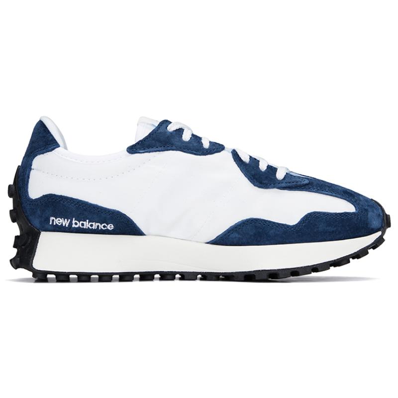 New Balance 327 Бело-синие кроссовки U327LA