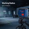 Bosch Лазерный уровень GCL 15-12 XG Комбинированный точечный и линейный лазерный уровень с зеленым лучом