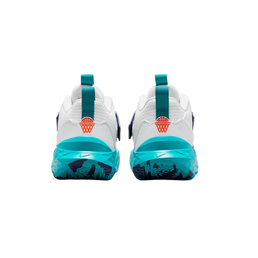 Nike Кроссовки для детей Adidas Team Hustle D 12 GS Summit White Energy Midnight-Navy Safety-Orange HF6279-107