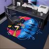 Moonlit Guardian Area Rug Suitable for Indoor And Outdoor,Carpets for Kitchens, Homes, Offices, Living Rooms,Home Decor,Christmas Gift