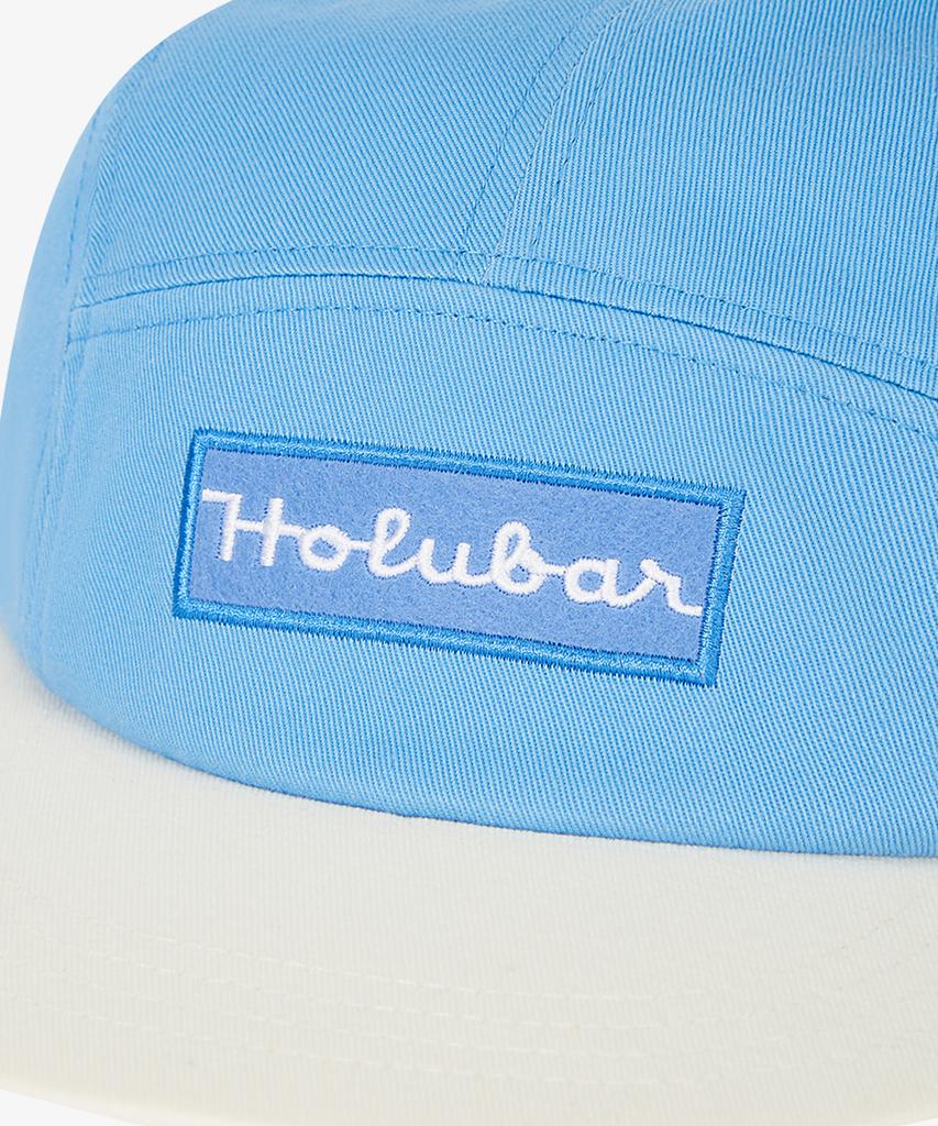 Holluba 5P Логотип Двухцветная Кэмп-кепка Синяя