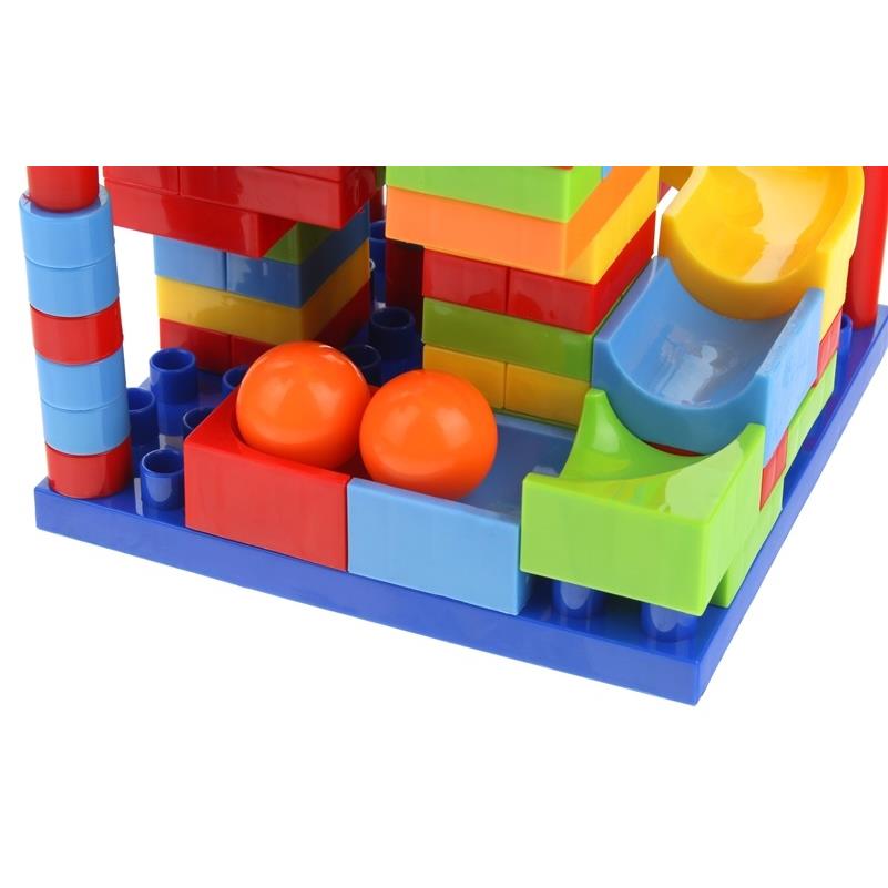 Ball Track Ball Track Construction Blocks Garden Flowers Flowers 91 pcs.