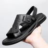 Fashion 2024 Men New Summer Men's Open-toed Sandals Fashion Trend Beach Shoes Slippers Men's Sandals Mens Sandals Summer Leather Sandals