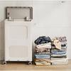 Laundry Hamper Baskets with Wheels for Home Modern Cloth Fabric Laundry Fold Basket Kid Toy Storage Boxes