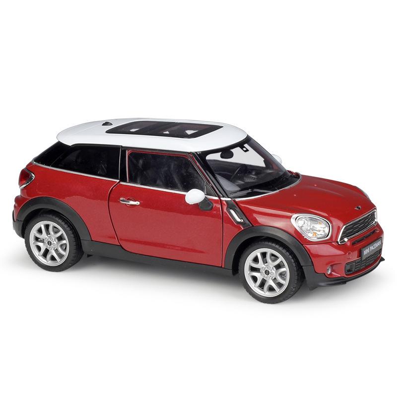 WELLY 1:24 BMW MINI Cooper S Paceman Alloy Car Diecasts & Toy Vehicles Car Model Miniature Scale Model Car Toy For Children