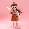 30CM Mini Movable 15Jointed Doll Girls Toy 3D Big Eyes BJD Princess Full Outfits Dresses Collection Childrens Doll Gift