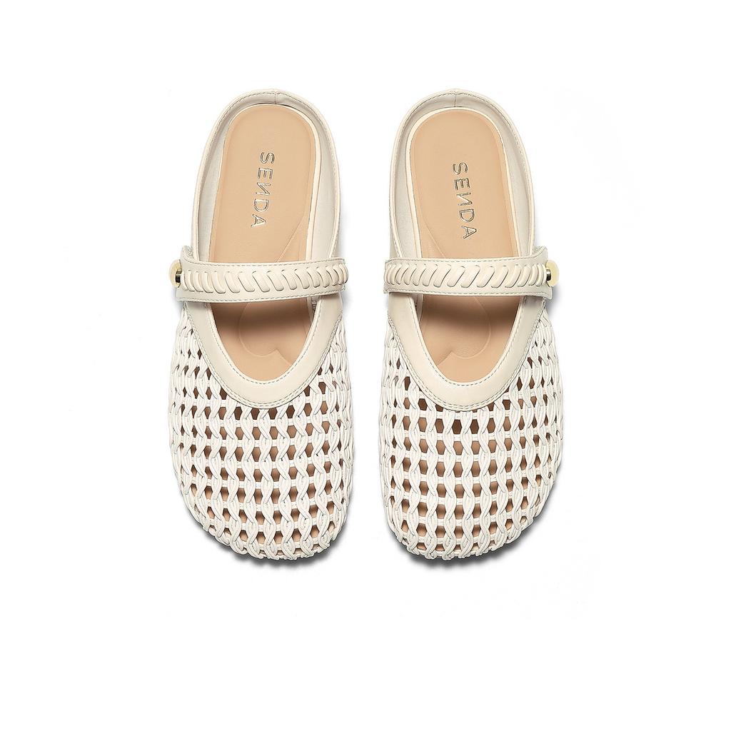 Senda Müller Women's 2026 Summer New Hollow Flat Casual Sandals WP092BH6