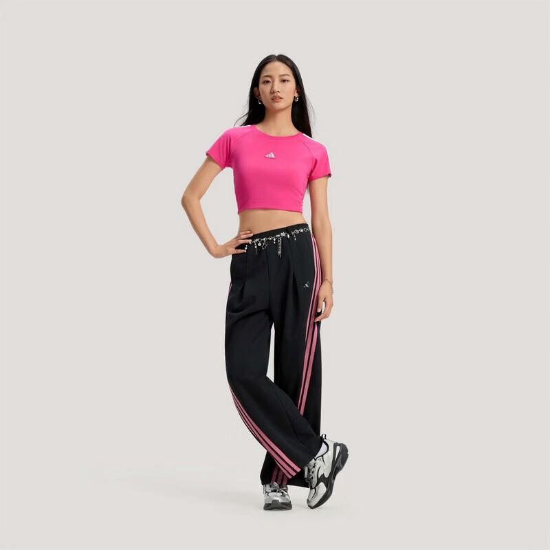 adidas Женская повседневная модная спортивная футболка