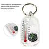 Маленькие компасы Термометры Брелок Подвеска Карманный брелок Компас для Кемпинга Туризма Бэкпэкинга Выживания на Открытом воздухе
