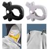 2pcs Colorful Baby Stroller Pegs To Hold Blankets & Toy Securely Versatile Stroller Clips Multipurpose Stroller Clips