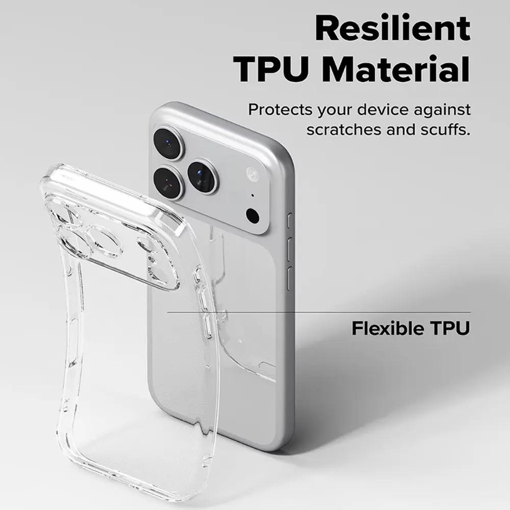 Ультратонкий прозрачный ТПУ чехол для iPhone 17 Pro Max 17 Air 15 14 13 11 12 16 Pro Max Plus Mini Прозрачная силиконовая мягкая накладка Funda