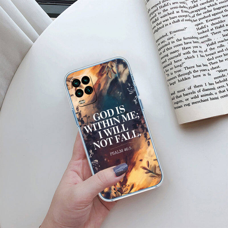 MH21 Bible verse Jesus Case for Motorola E7 G6 G7 G8 G9 Plus Power Play G10 G20 G04 E30 E40 E22 E20 E13 E15 G22 G23 G05 G75 G35 G55