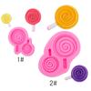 Candy Ice Cream Lollipop Silicone Mold Fondant Cake Baking Decorative Accessories Chocolate Cheese Stick Mold