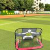 2 In 1 Folding Soccer Goal Portable Soccer Target Net Small Practice Soccer Net Lightweight for Indoor Outdoor