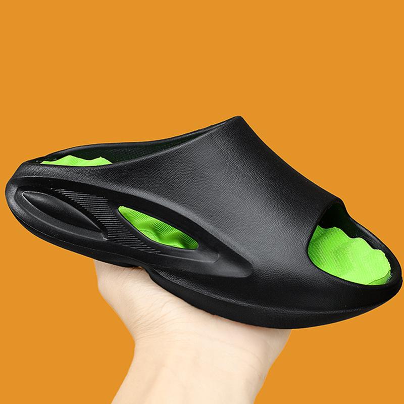 Мужские сандалии 36-45, высококачественные резиновые и пластиковые сандалии в стиле EVA, летние женские пляжные сандалии для дома и улицы