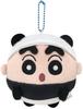 iPlanning Crayon Shin-chan Round and Vibrating Mascot Panda Shin-chan Size: Approx. H100 X W100 X D75mm K1851F