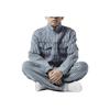 Коллаборация Levis X Nigo SS23 Выбеленная Полосатая Винтажная Повседневная Джинсовая Куртка Мужская Куртка Синяя LV20230330-01