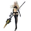 Игровая фигурка 2B стоящая Фигурки действия Фигурка A2yorha Фигурка 9Syorha ПВХ модель Украшение для взрослых Коллекционная модель Игрушка Подарок 21,5 см