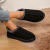 Женские плоские тапочки весна и осень зима домашние тапочки повседневная мода мелкая обувь для женщин замшевые зимние тапочки женские