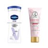 Набор: Лосьон для тела Vaseline и Крем для рук Mentholatum