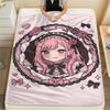 My Dress-Up Darling Flannel Blanket Printed Design Warm Comfortable Throw for Bedroom Sofa Chair Indoor Outdoor Travel -xia24