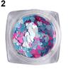 Shiny Glitter Love Heart Sequins Nail Art Decoration Manicure DIY Tool