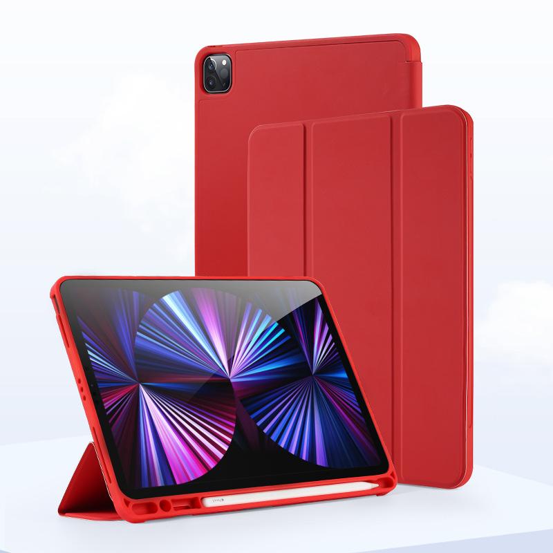 Подходит для планшета 2025 года 11 дюймов 10.5 Air4 с местом для стилуса Ipad10.2 Силиконовый 9.7 Мягкий защитный чехол на дно