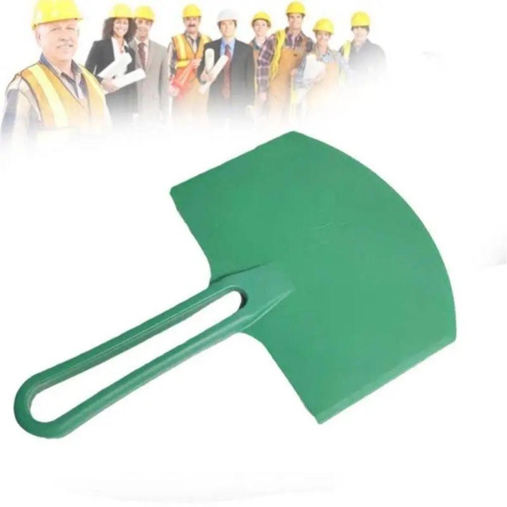 Arc Shovel Mud Pan Curved Bucket Scoop Plaster Loading Tool Scraper Putty Scoop Plastering