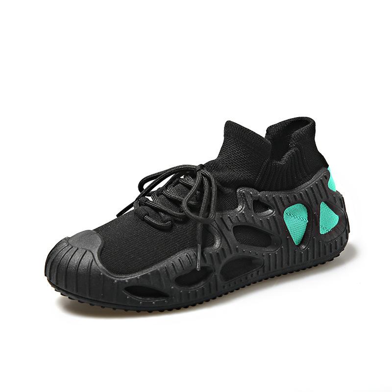 Couple Style Cotton Fabric Breathable Comfortable Anti-slip Women's Shoes 2024 New Fashion All-match Gothic Style Spring Summer