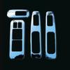 For Nissan Qashqai J10 2007-2014 Accessorie 4pcs/set ABS Side Door Window Lift Control Button Panel Decoration Cover Case Sticker