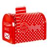 Christmas Mailbox Iron Box Children Iron Gift Box Envelope Box Christmas Home Garden Outdoor