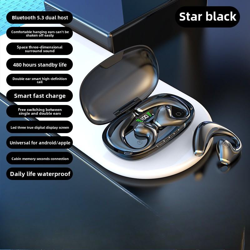 Беспроводные наушники Bluetooth с костной проводимостью не подходят к уху 5.3 Висячее движение уха