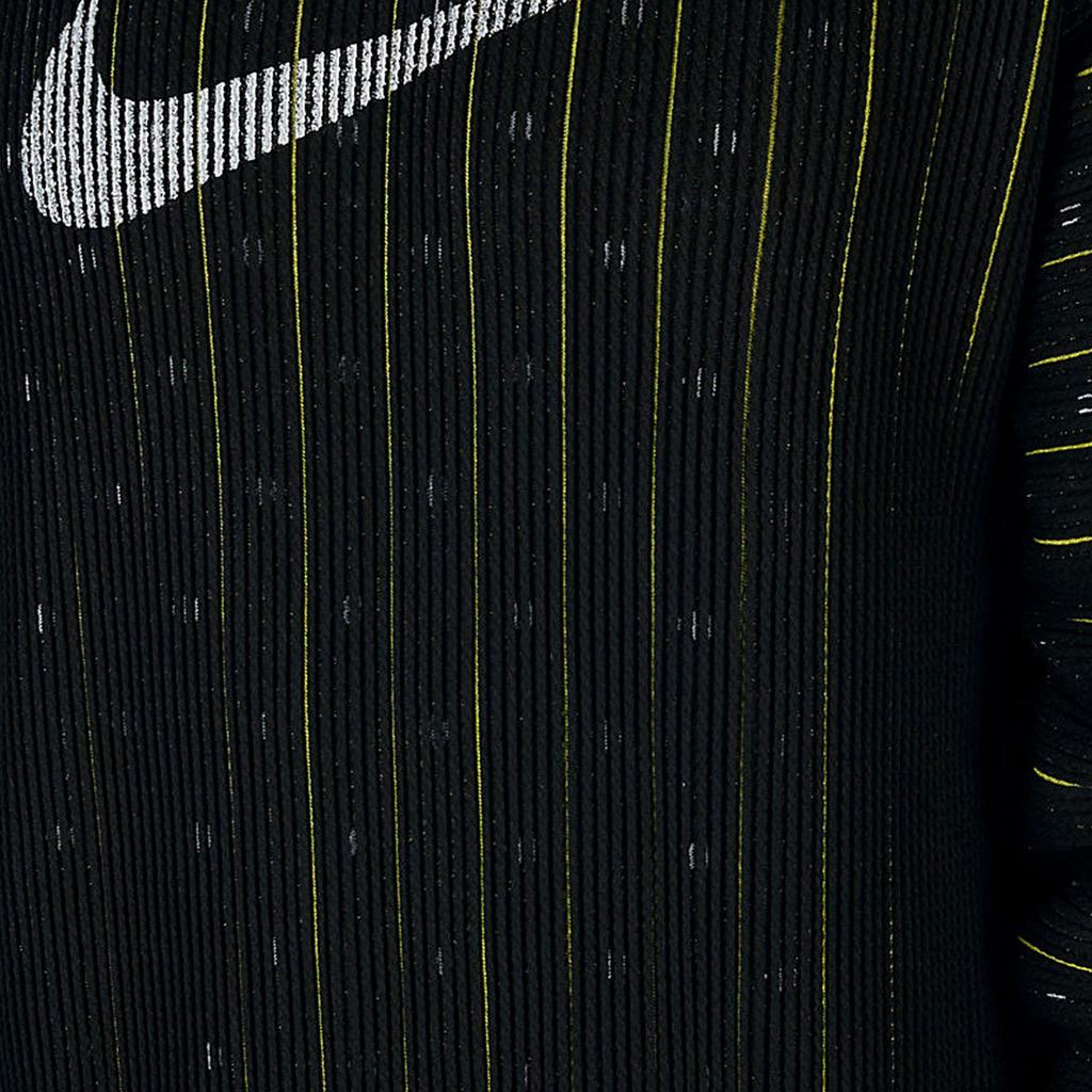 Nike Logo Print Crew Neck Pullover Sweatshirt Men Sweatshirt Black CJ0807-011